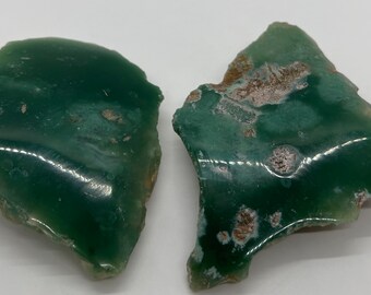 Mtorolite Plate, Natural Rare Mtorolite Chrome Chrysoprase, Healing crystals and stones, Chakra Stones, Spiritual Stone