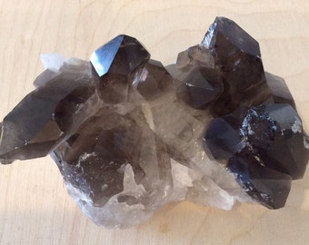 Smoky Quartz Crystal Cluster, Healing Crystals, Healing Stones, Spiritual Stone, Gemstone