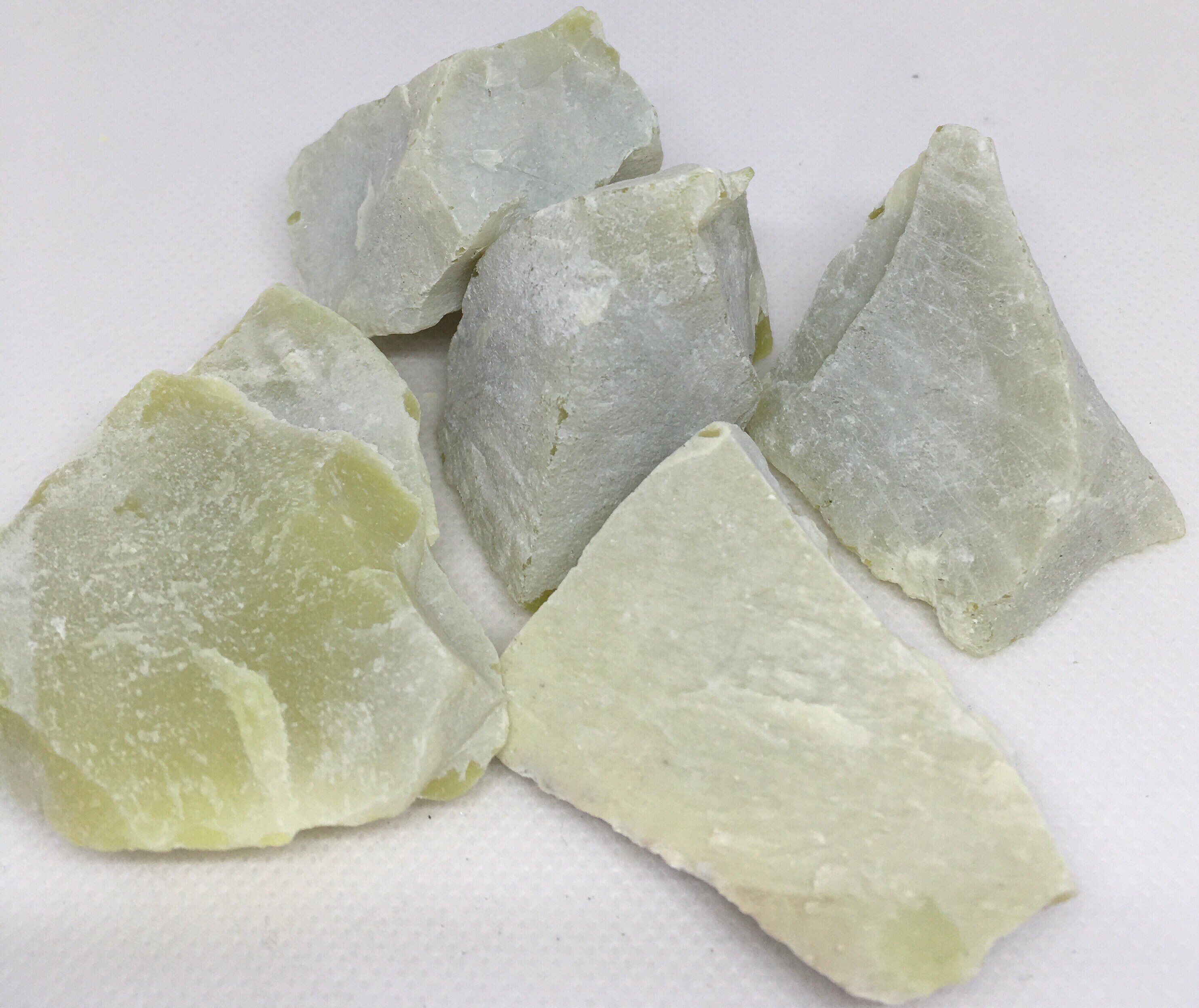 Lemon Jade natural raw stone Healing Stone Meditation Etsy