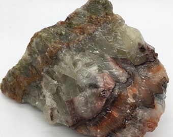 Tri Color Calcite Natural Raw Stone, Healing Stones, Spiritual Stone, Healing Stone, Healing Crystal, Chakra
