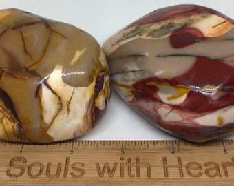 Mookaite Palm Stone, Healing stone, Spiritual Stone, Healing Stone, Healing Crystal, Chakra