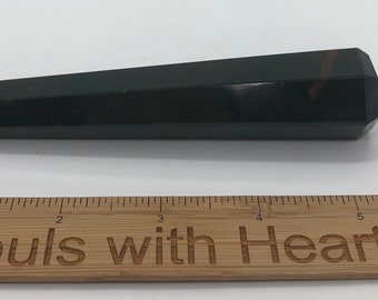 Bloodstone Gemstone Point, Healing Stone, Healing Crystal, Chakra  Stone, Spiritual Stone
