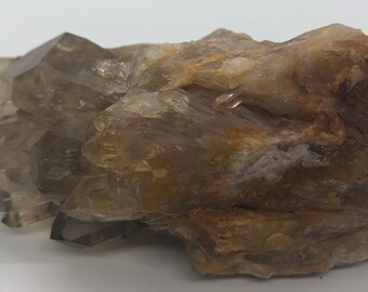 Citrine Quartz Crystal, Natural Lwena Citrine Crystal from Congo, Healing Crystals and Stones, Promotes Positive Energy and Prosperity