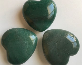 Green Aventurine Gemstone Heart, Spiritual Stone, Healing Stone, Healing Crystal, Chakra
