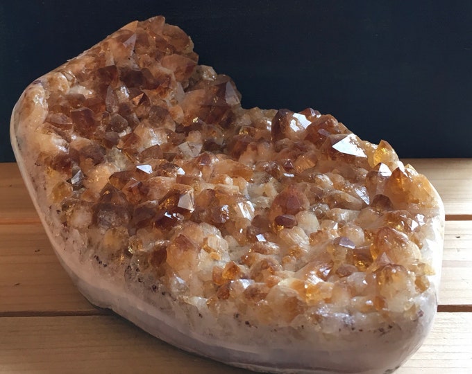 Featured listing image: Citrine Crystal Cluster,Spiritual Stone, Gemstone, Healing Stone, Healing Crystal