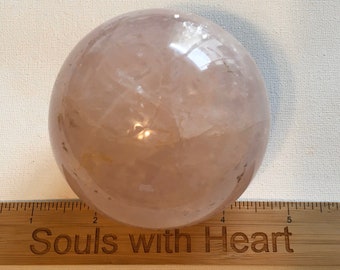 Rose Quartz Sphere, 75mm, Healing Stone, Healing Crystal, Chakra  Stone, Spiritual Stone
