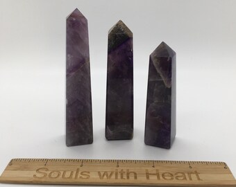 Amethyst Crystal Gemstone Tower,Healing Stone, Healing Crystal, Chakra  Stone, Spiritual Stone