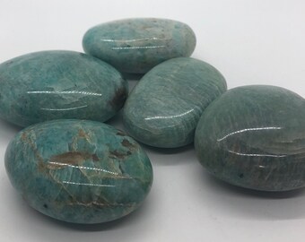 Amazonite Polished Gemstone, Large Power Stone, Gallet Stone,  Healing Stone, Healing Crystal, Chakra Stones, Spiritual Stone, Gemstone