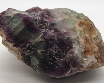Fluorite Natural Raw Stone, Beautiful Rainbow Fluorite Natural Healing Stone, , Raw Stone, Healing Crystal, Spiritual Stone, Meditation