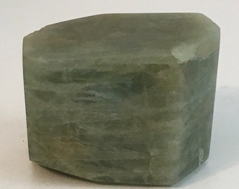 Aquamarine Premium Standing Polished Crystal Point,Aquamarine is a stone of courage, its calming energies reduce stress and quiet the mind.
