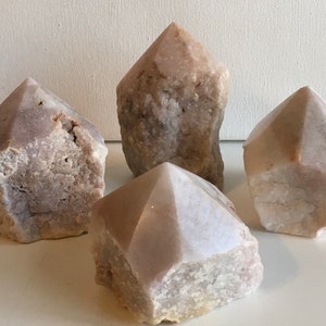 Pink Amethyst Standing Point with Natural sides,Healing Stone, Healing Crystal, Chakra Stone, Spiritual Stone