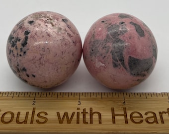 Rhodochrosite Sphere, 150 grams, Gemstone Sphere, Healing Stone, Healing Crystal, Chakra  Stone, Spiritual Stone