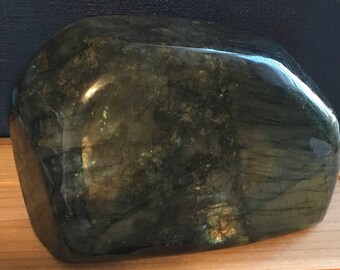 Labradorite Free Form Standing Stone, Spiritual Stone, Healing Stone, Healing Crystal