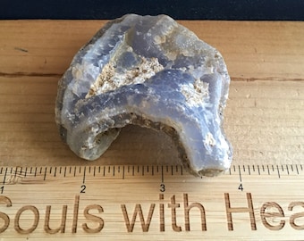 Blue Lace Agate Natural Raw Rough Stone, Calming, Healing Stone, Healing Crystal, Chakra Stone, Spiritual Stone