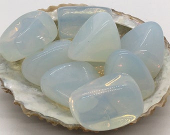 Opalite Healing Stone, Reiki Infused, Healing Crystal, Spiritual Stone, Meditation, Tumbled stone, healing crystals and stones