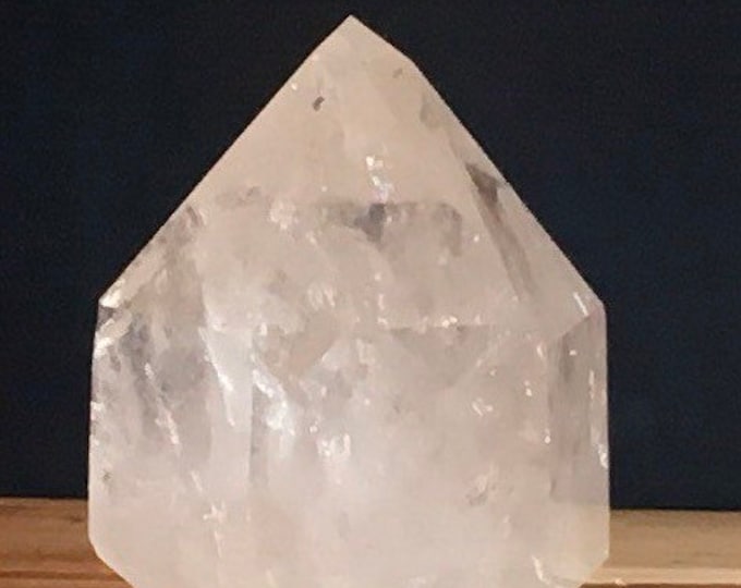 Featured listing image: Clear Quartz Premium Crystal Point, Spiritual Stone, Healing Stone, Healing Crystal, Chakra