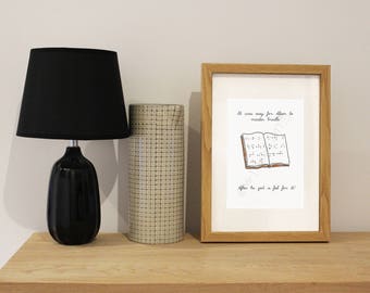 It was easy to master braille after I got a feel for it! Framed Print
