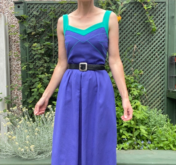Vintage Lanvin Dress Cotton Dress 