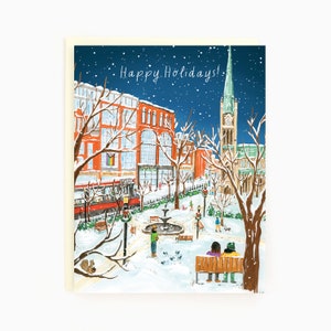 Assortiment de 8 cartes de vœux Toronto Heritage Holiday image 2