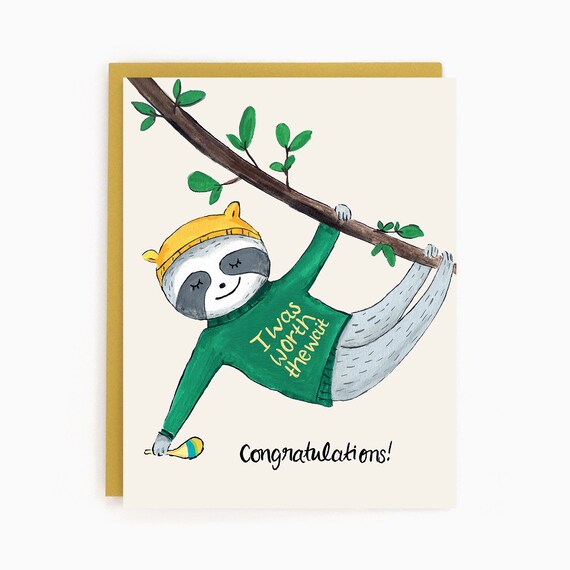 Nuevo Bebe Felicidades Bebe Perezoso Valia La Pena La Etsy Nuevo Bebe Felicidades Bebe Perezoso Valia La Pena La Etsy