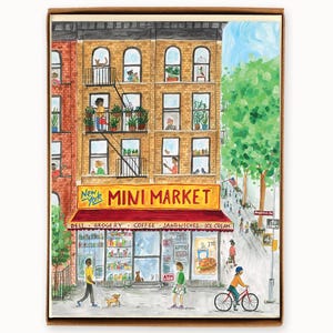 Set of 8 New York City Bodega Summer cards