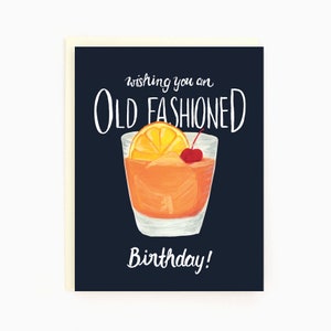 Je vous souhaite un anniversaire à l'ancienne ! - Anniversaire à l'ancienne - Carte de voeux d'anniversaire drôle pour les gars
