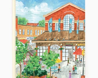 Ottawa Byward Market Summer Card