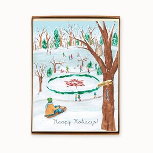 Coffret - Cartes de vacances - Toronto High Park - Thème de Toronto - joyeuses fêtes
