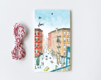 New York High Line - 10 Holiday Gift Tags