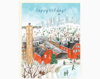 Happy Holidays! - Toronto Don Valley - Evergreen Brickworks Holiday Card
