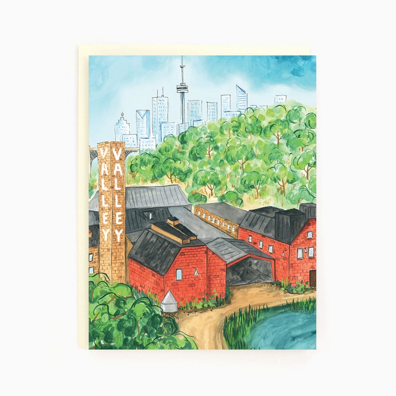 Set of 8 Toronto Don Valley Summer Cards image 2