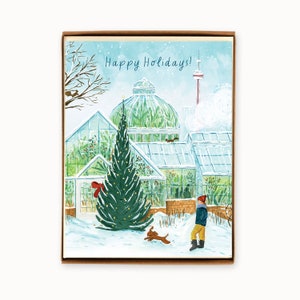 Ensemble de 8 cartes de vacances Toronto Allan Gardens