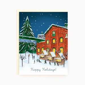 Assorted Set of 8 'Toronto-themed' greeting cards holiday cards image 4