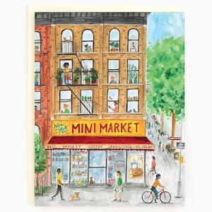 New York City Bodega - greeting card