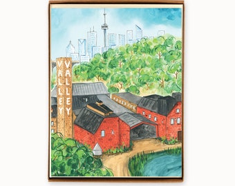 Set of 8 Toronto Don Valley Summer Cards