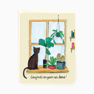 Félicitations pour votre nouvelle maison ! - Nouvelle fenêtre d'accueil - Carte de réchauffement de la maison