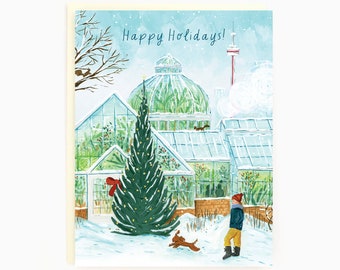 Happy Holidays! -Toronto Allan Gardens Holiday Greeting Card
