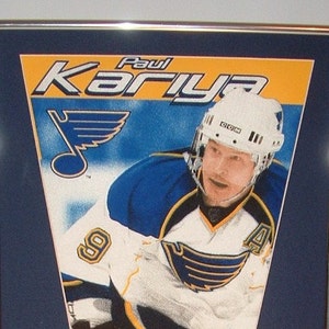 Paul Kariya Autograph - Etsy Paul Kariya Autograph - Etsy