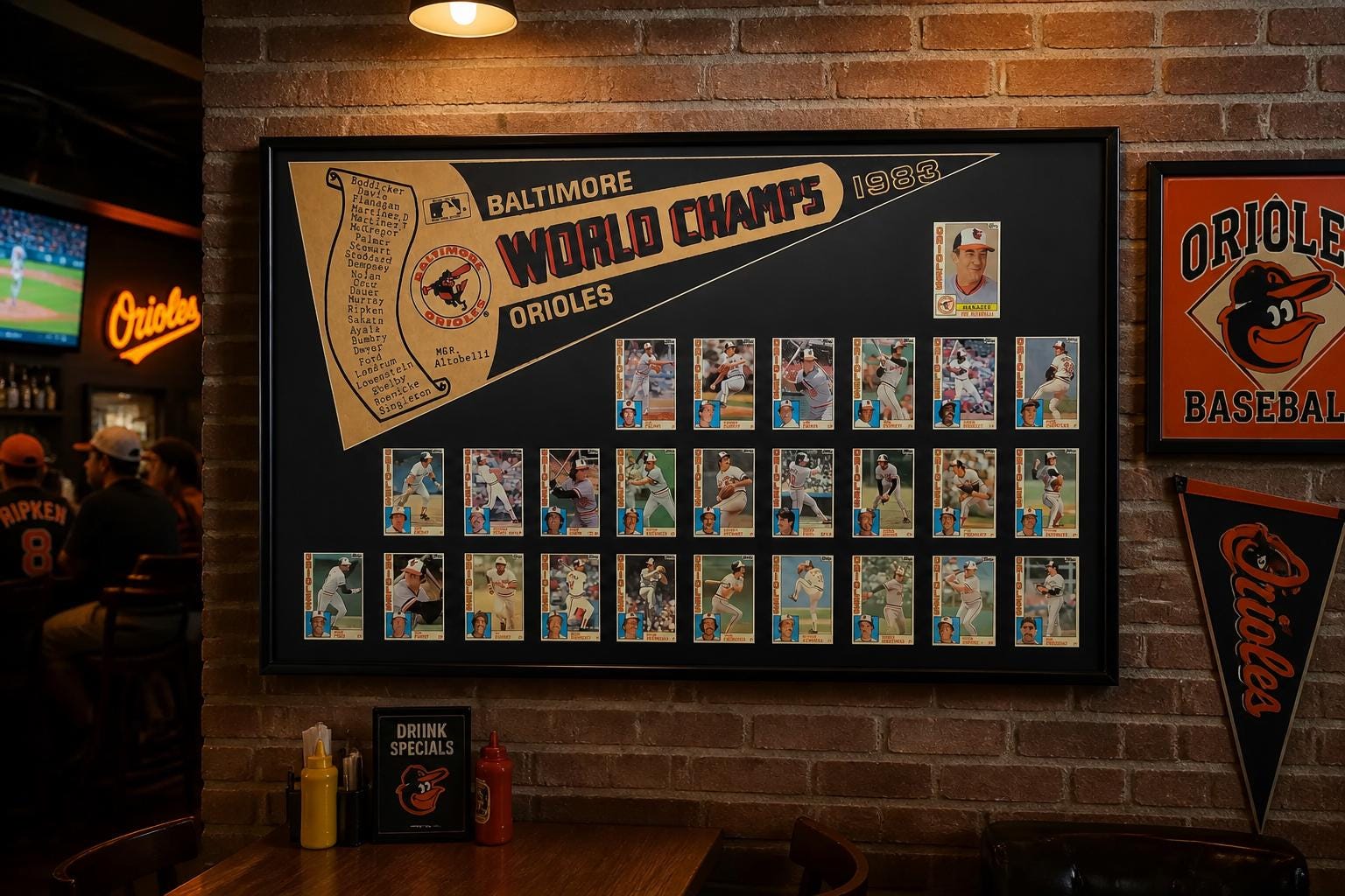 Orioles World Series 1983 - Etsy