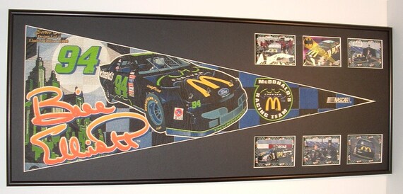 Vintage Nascar Driver 94 Bill Elliott Mcdonald S Etsy