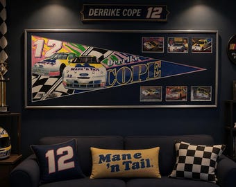 Celebrate NASCAR History with This Derrike Cope Collector's Display!