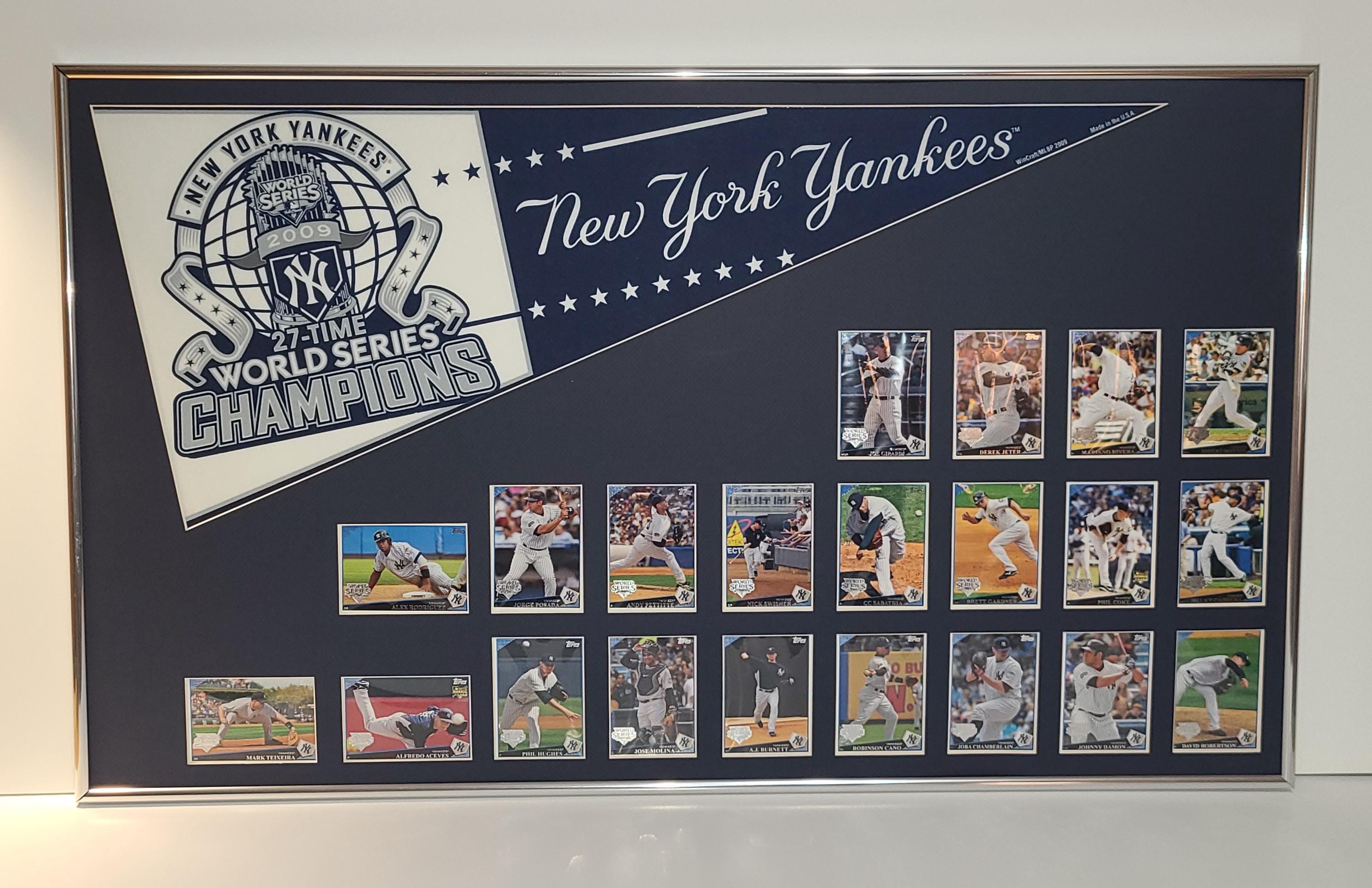 New York Yankees 2009 World Series Champions Pennant & Cards