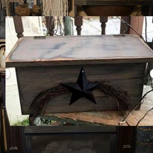 Primitive mailbox, Handmade Rustic wood mailbox