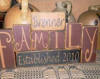 Custom family Primitive block Sign