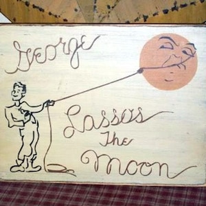 George Lassos The Moon 2 Primitive Sign