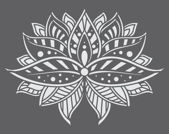Download Mini Mandala Stencil Etsy