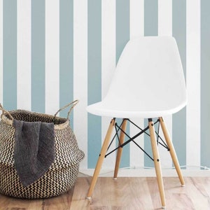 Gingham Stripe Wall Stencil | Floor Stencil | Patio Stencil | Porch Stencil | Concrete Stencil | Oak Lane Studio | Made in the USA