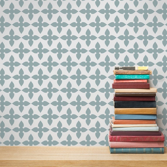 Toulouse Wall Painting Stencil By Oak Lane Studio - Wall Paint Stencil Toulouse Wall Painting Stencil By Oak Lane Studio - Wall Paint Stencil