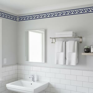 Scroll Border Stencil | European Classic Design|