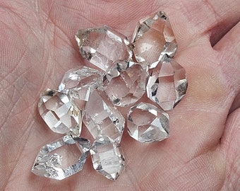 Water Clear Herkimer Diamond Crystals from Fonda New York, YOU SELECT, 5-8 Carats Each